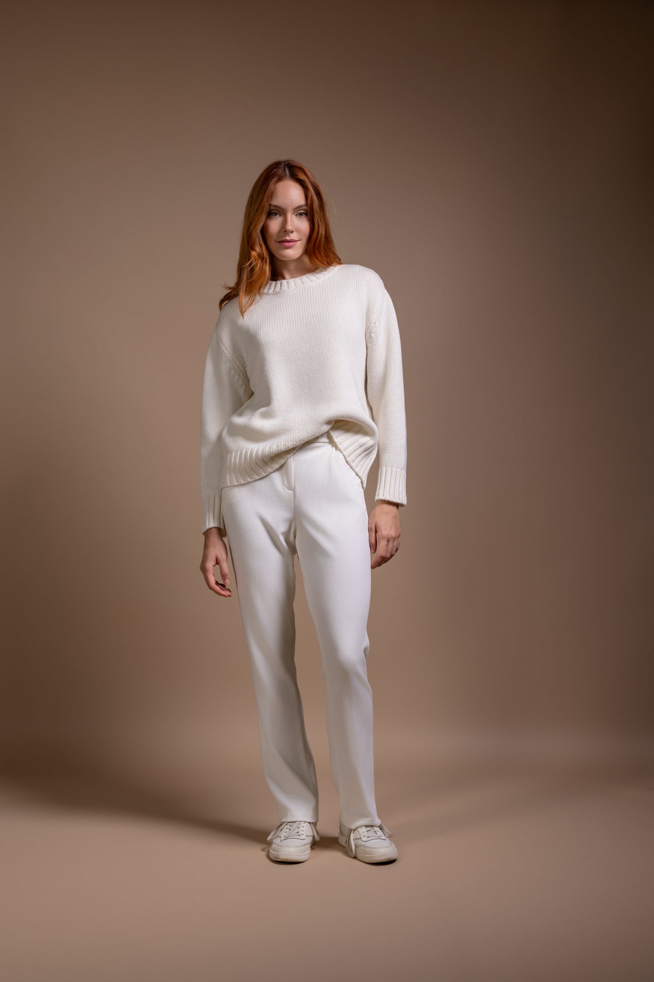 "Roma" boxy crewneck