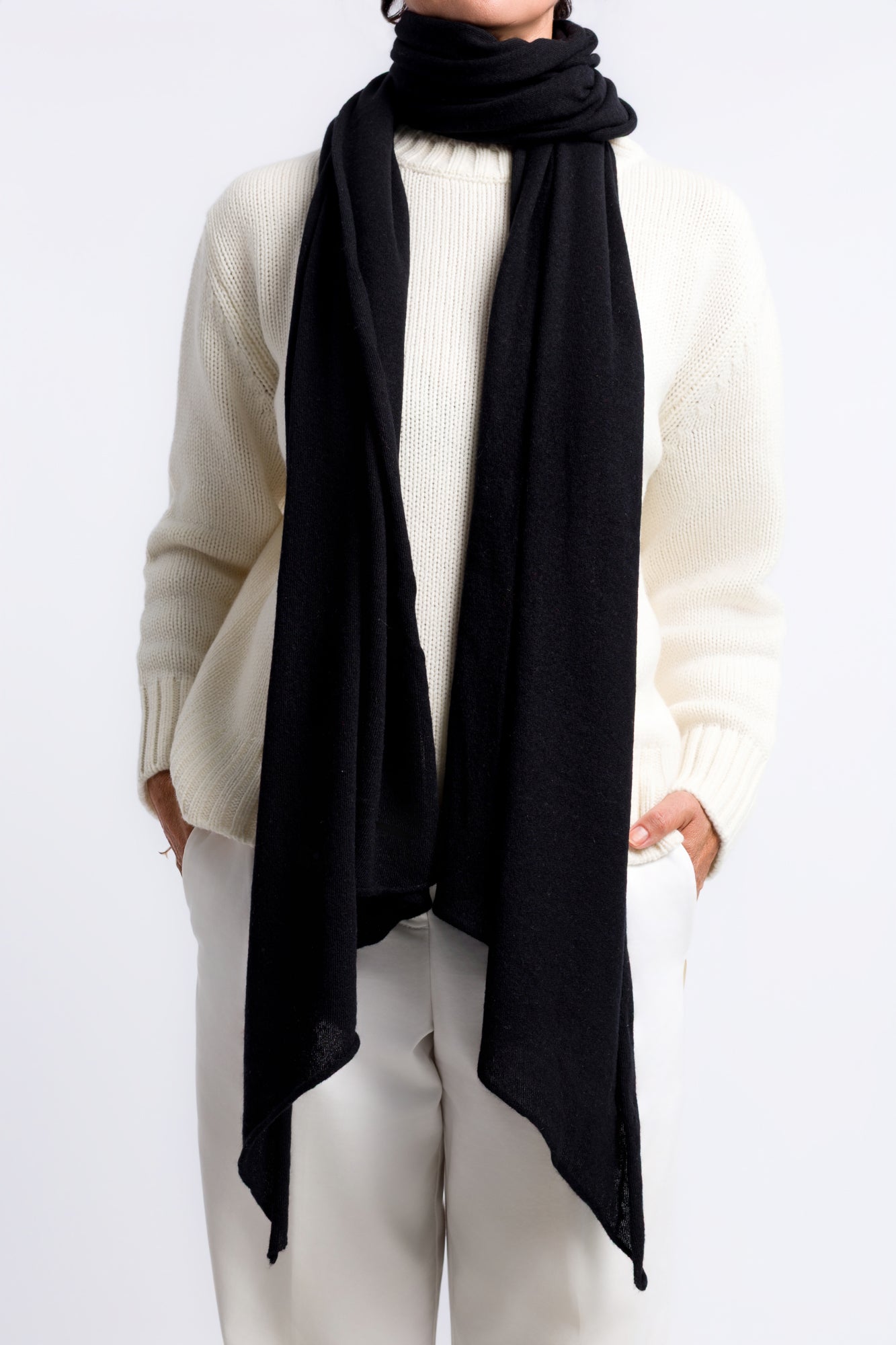 "Como" superfine long scarf
