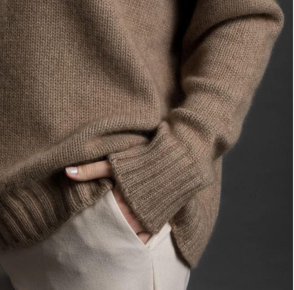 "Roma" boxy crewneck