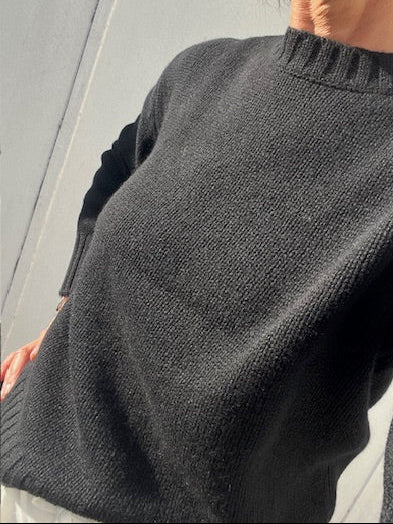 "Roma" boxy crewneck