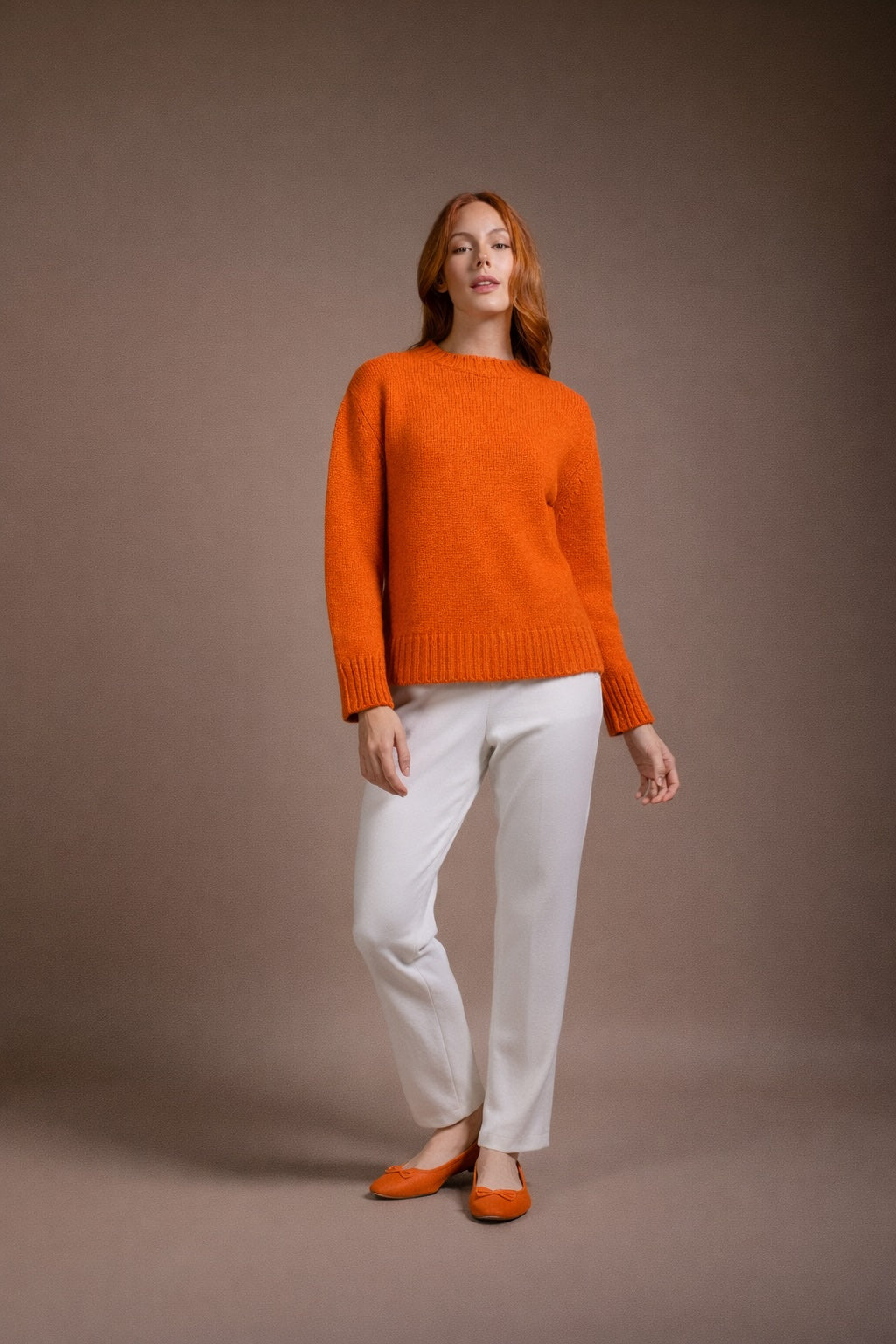 "Roma" boxy crewneck